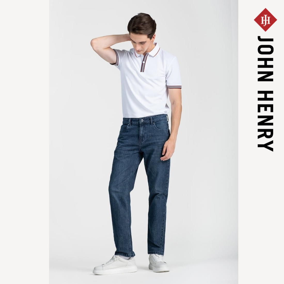 Quần Jeans Nam Regular Form Vừa