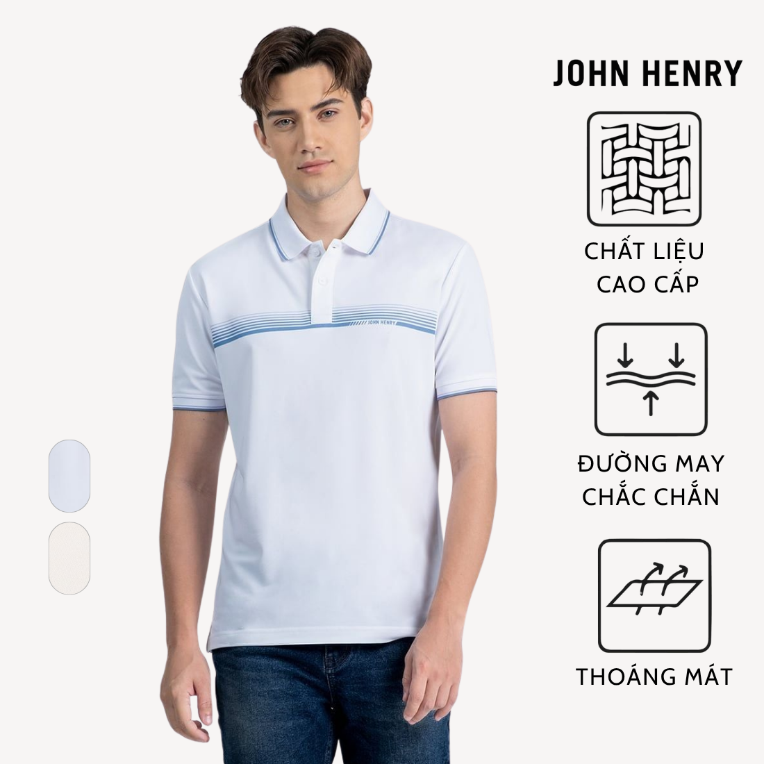 Áo Polo Tay Ngắn Form Vừa