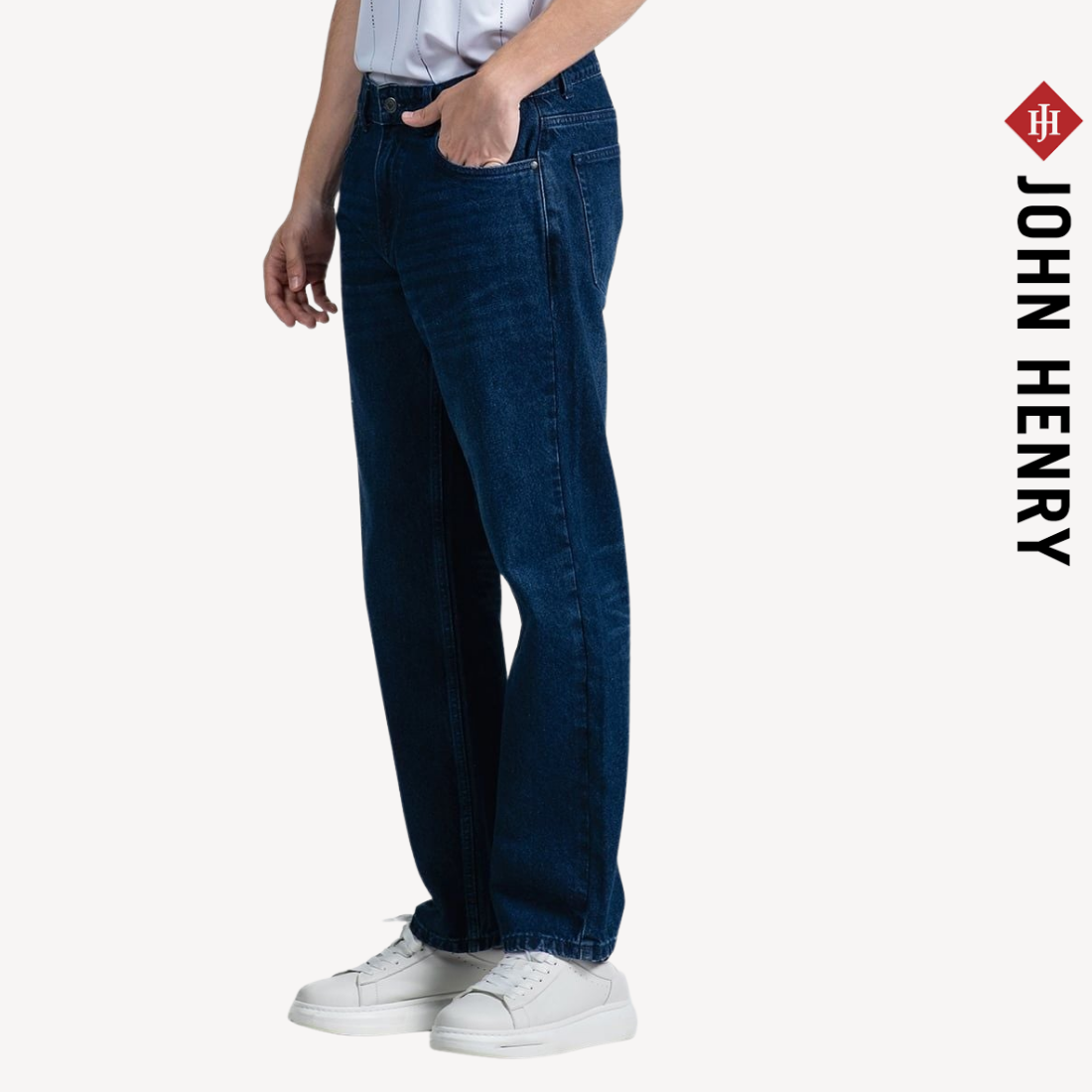 Quần Jeans Nam Classic Form Rộng