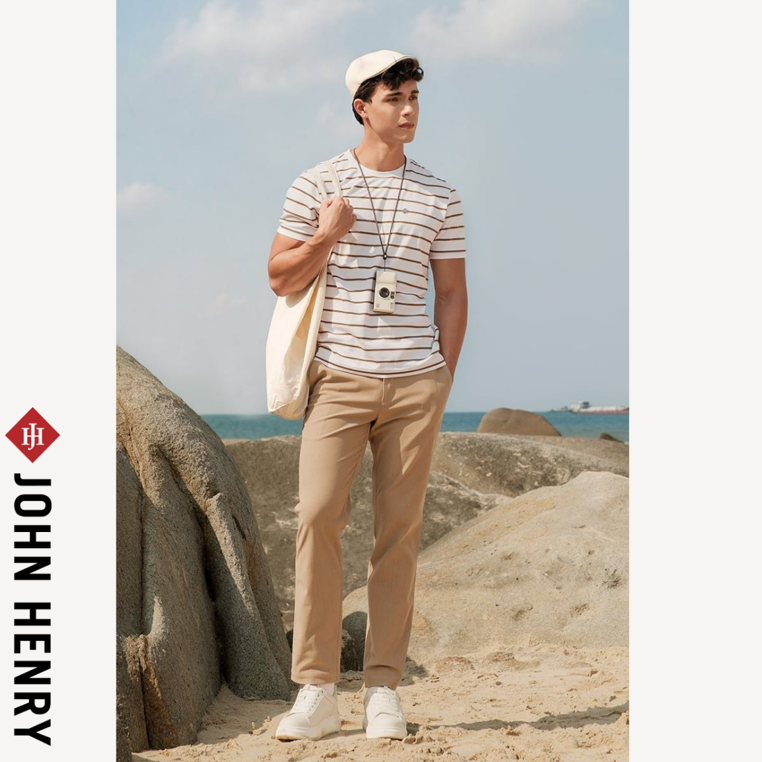 Quần Khaki Nam Basic Thanh Lịch