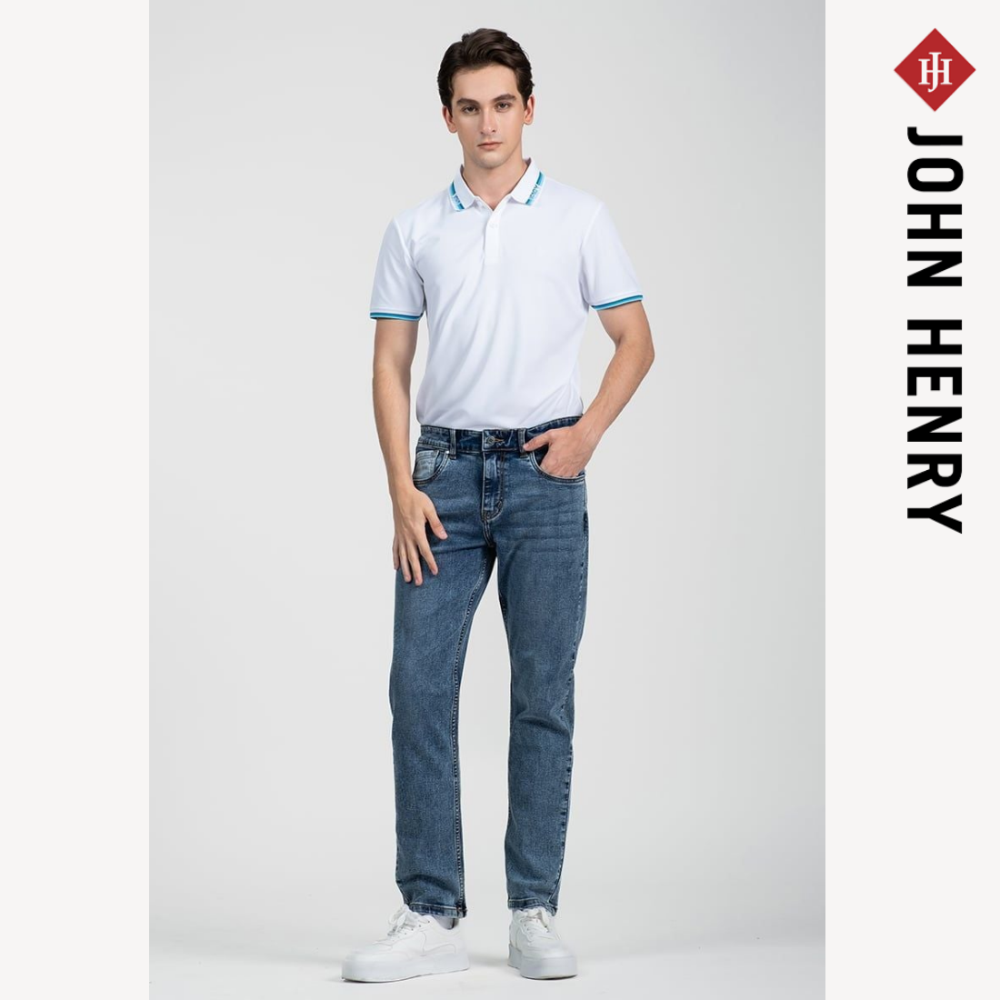 Áo Polo Tay Ngắn Thoáng Mát Form Vừa