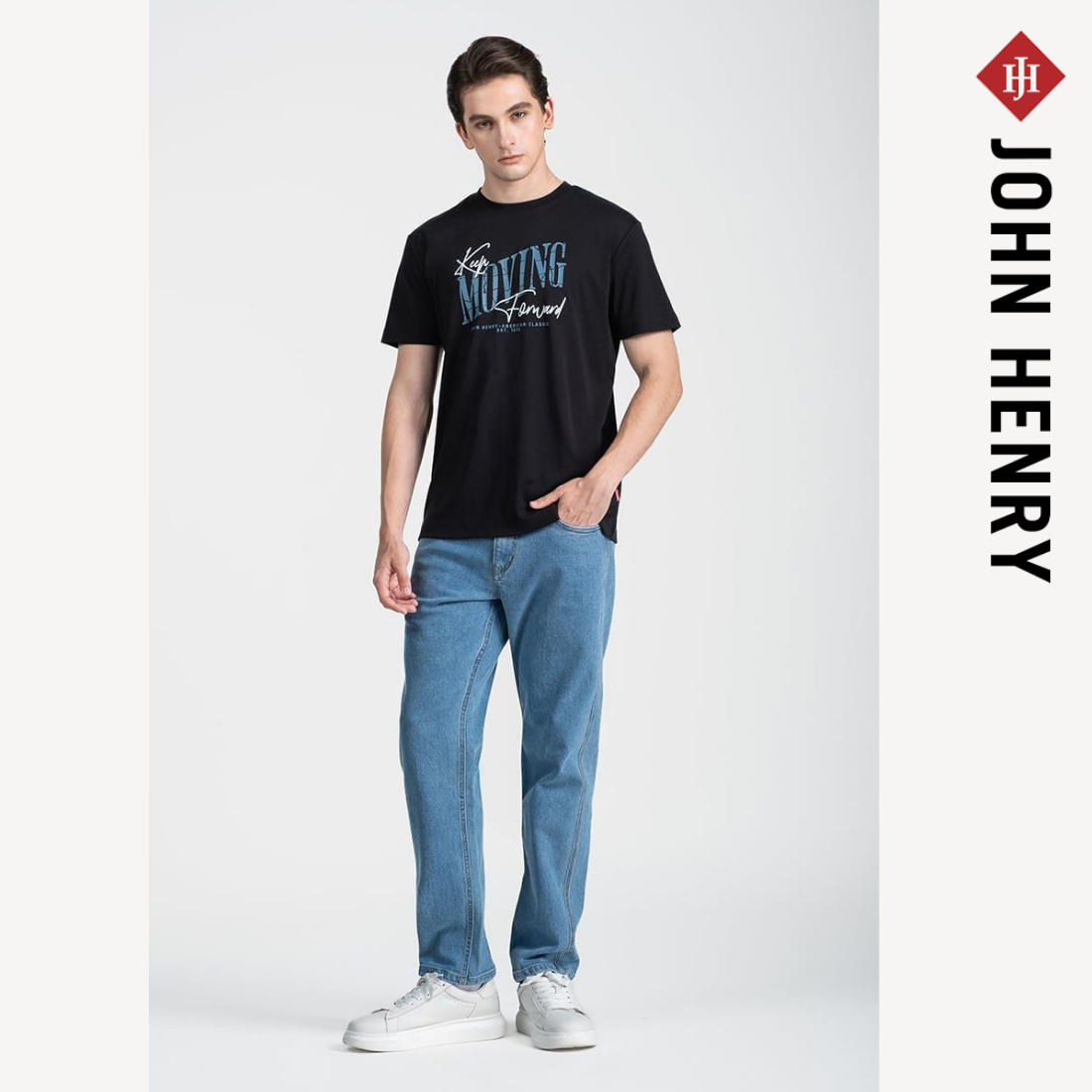 Áo Thun Nam Tay Ngắn Form Vừa