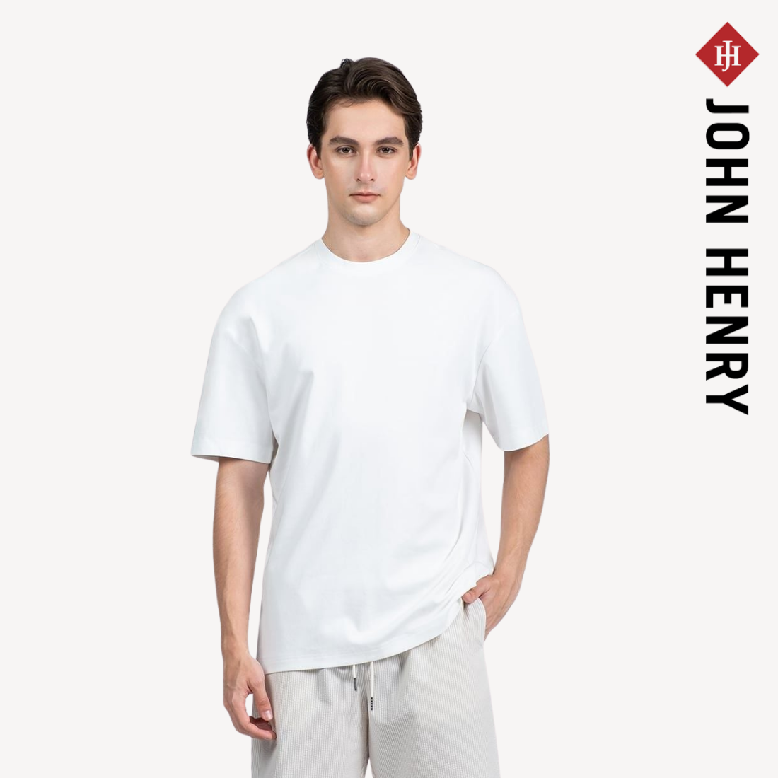 Áo Thun Nam Tay Ngắn Form Vừa