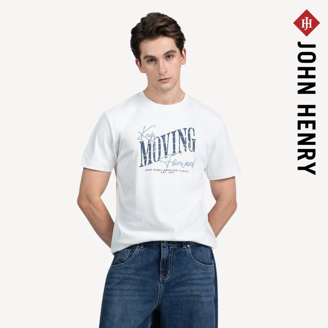 Áo Thun Nam Tay Ngắn Form Vừa