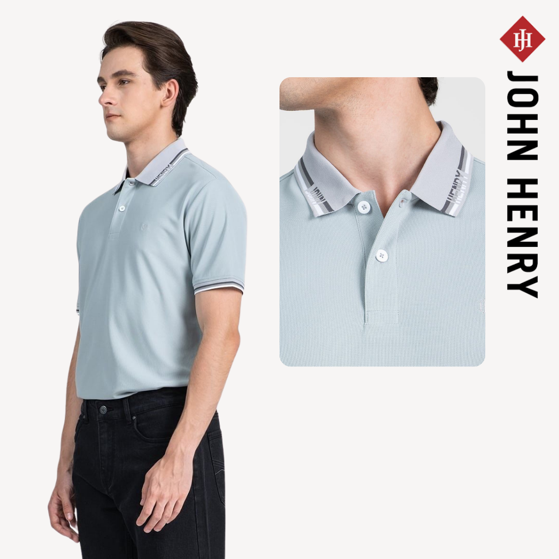 Áo Polo Tay Ngắn Thoáng Mát Form Vừa