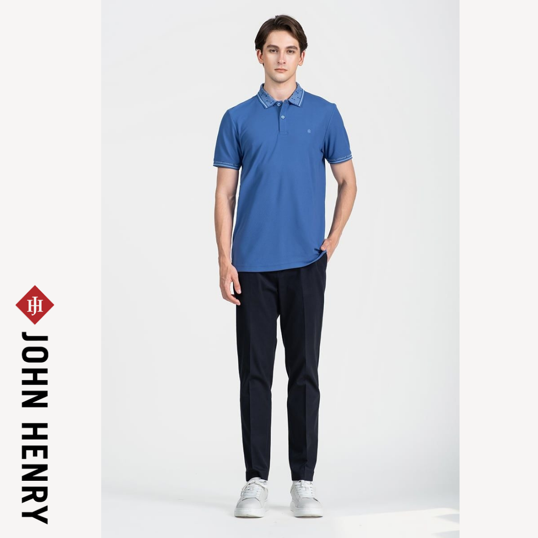 Áo Polo Tay Ngắn Thoáng Mát Form Vừa