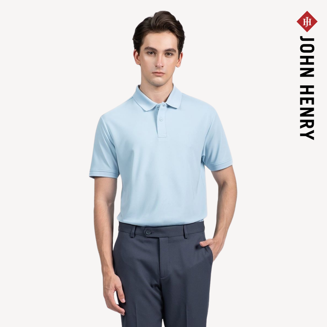 Áo Polo Tay Ngắn Thoáng Mát Form Vừa