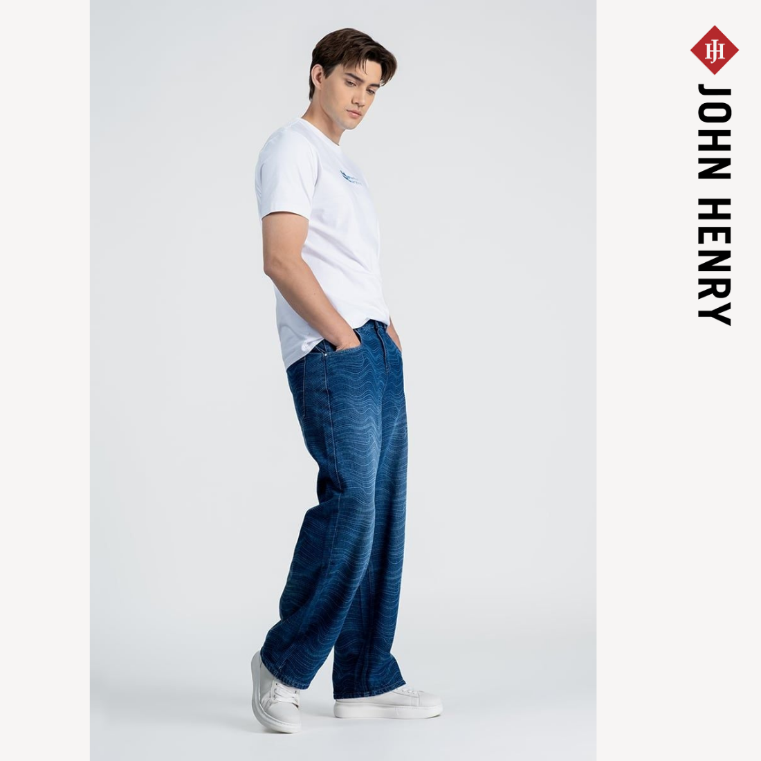 Quần Jeans Nam Trẻ Trung Form Rộng