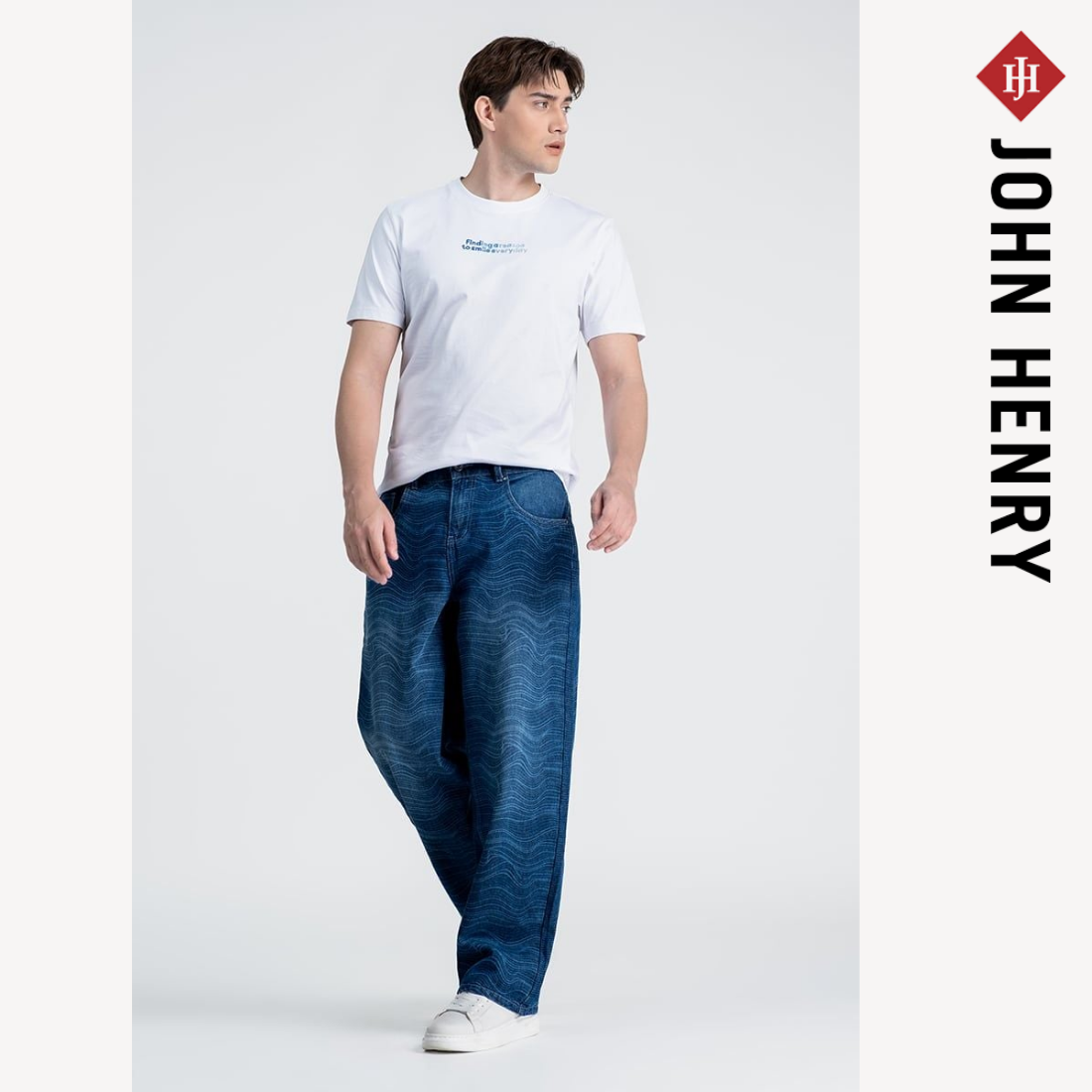 Quần Jeans Nam Trẻ Trung Form Rộng