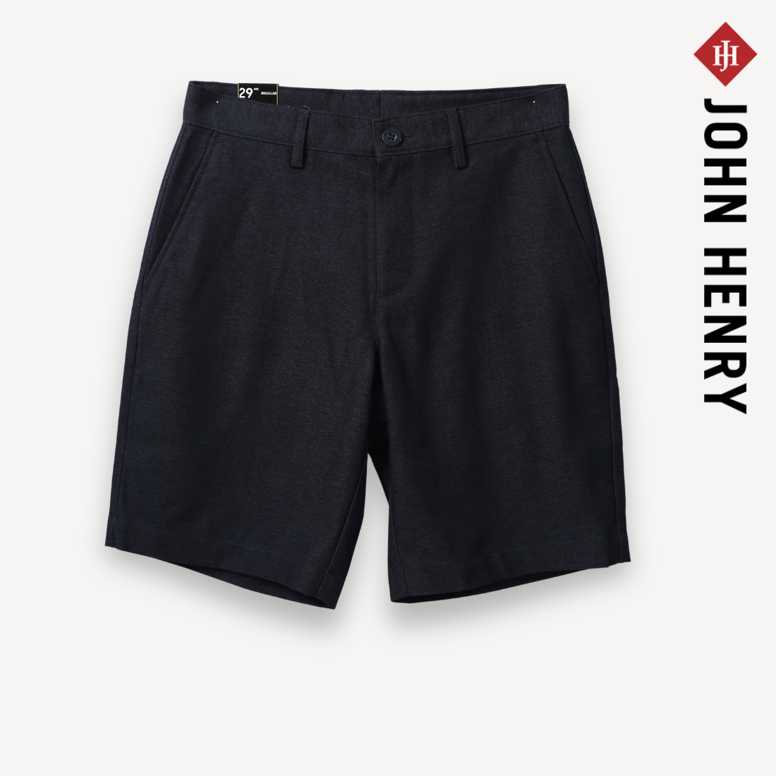 Quần Short Nam Khaki Trên Gối