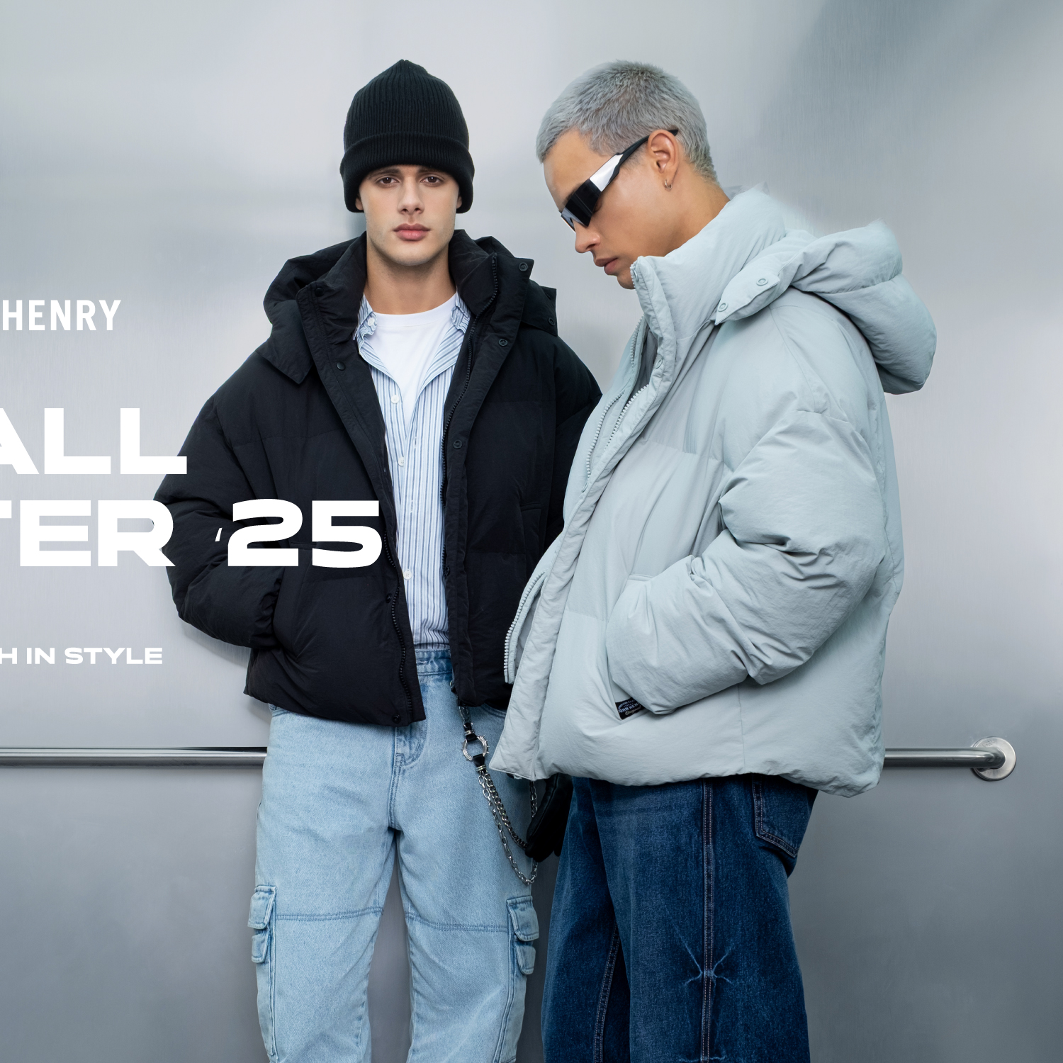 Áo Khoác Nam Phao Dày Thời Trang