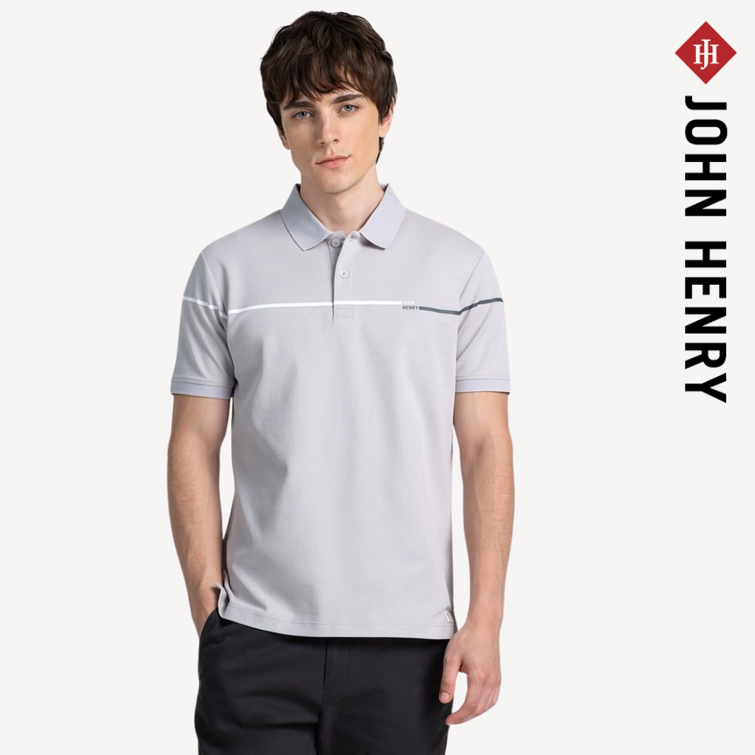 Áo Polo Nam Trẻ Trung Form Ôm
