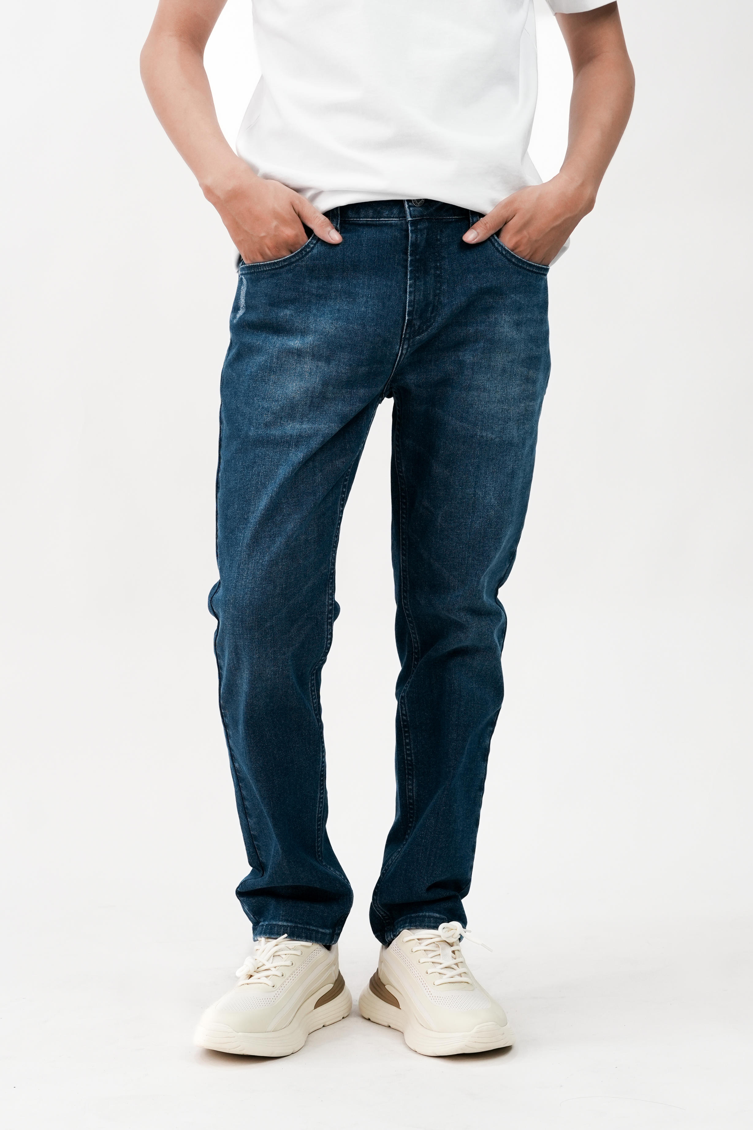 Quần Jeans Nam Slim Form Ôm