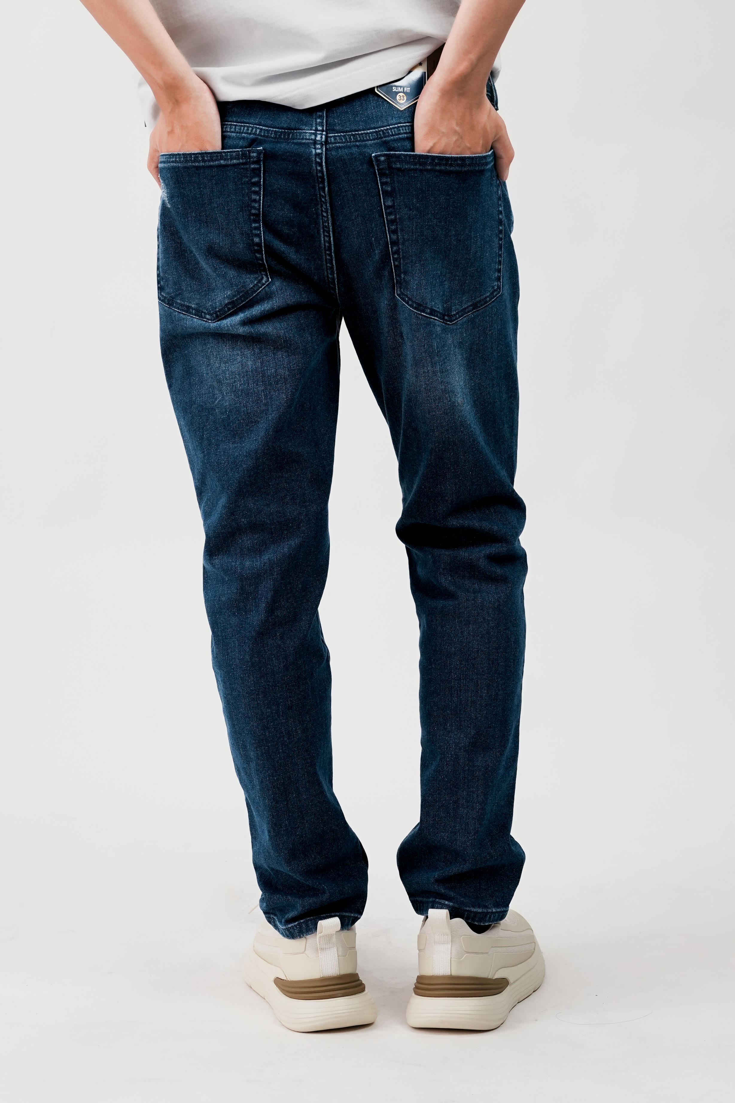 Quần Jeans Nam Slim Form Ôm