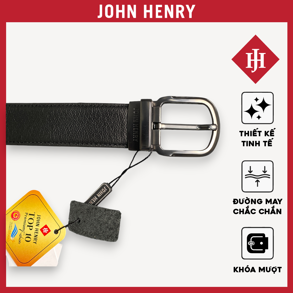 Thắt Lưng Nam Đầu Kim Trẻ Trung Năng Động