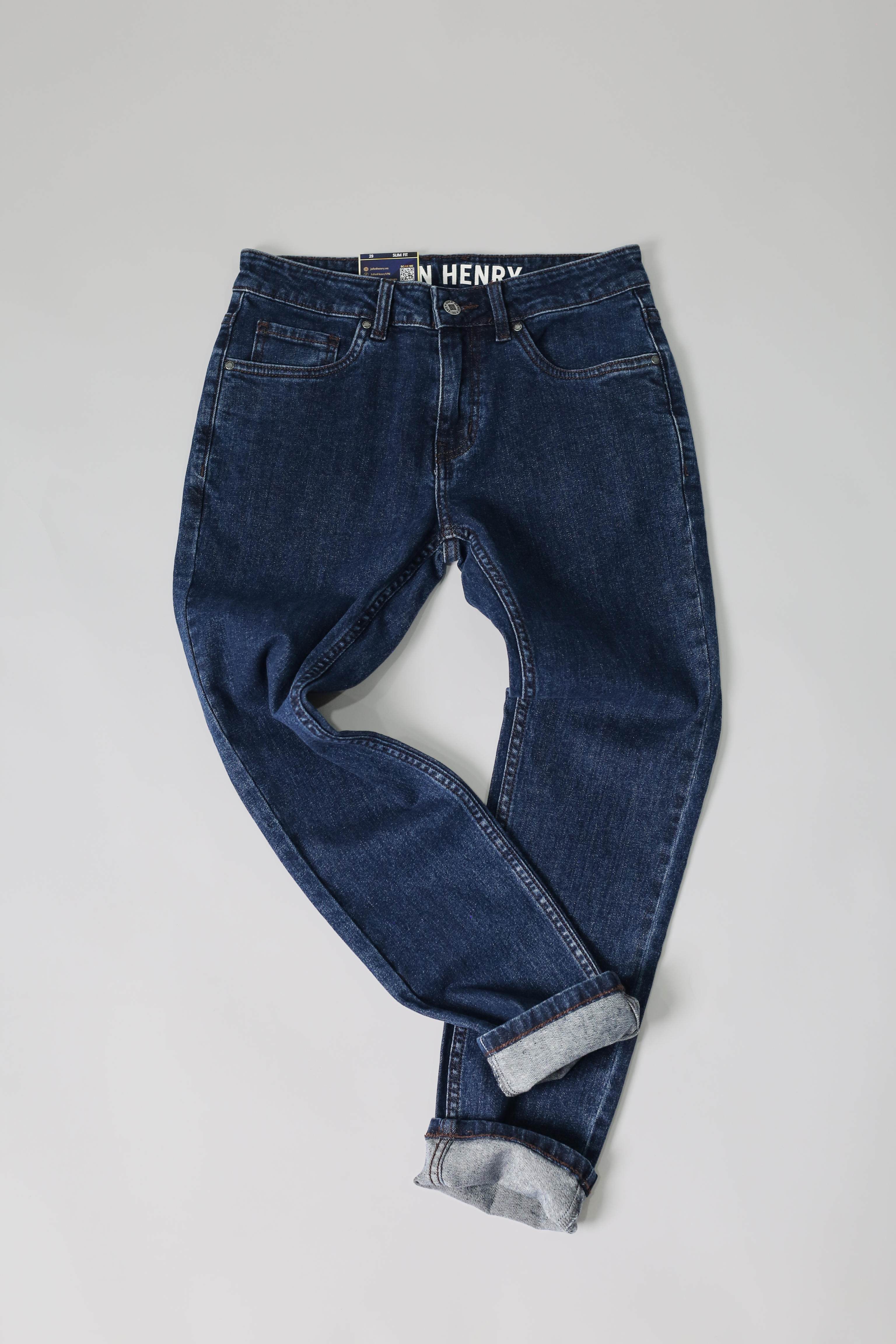 Quần Jeans Nam Slim Form Ôm