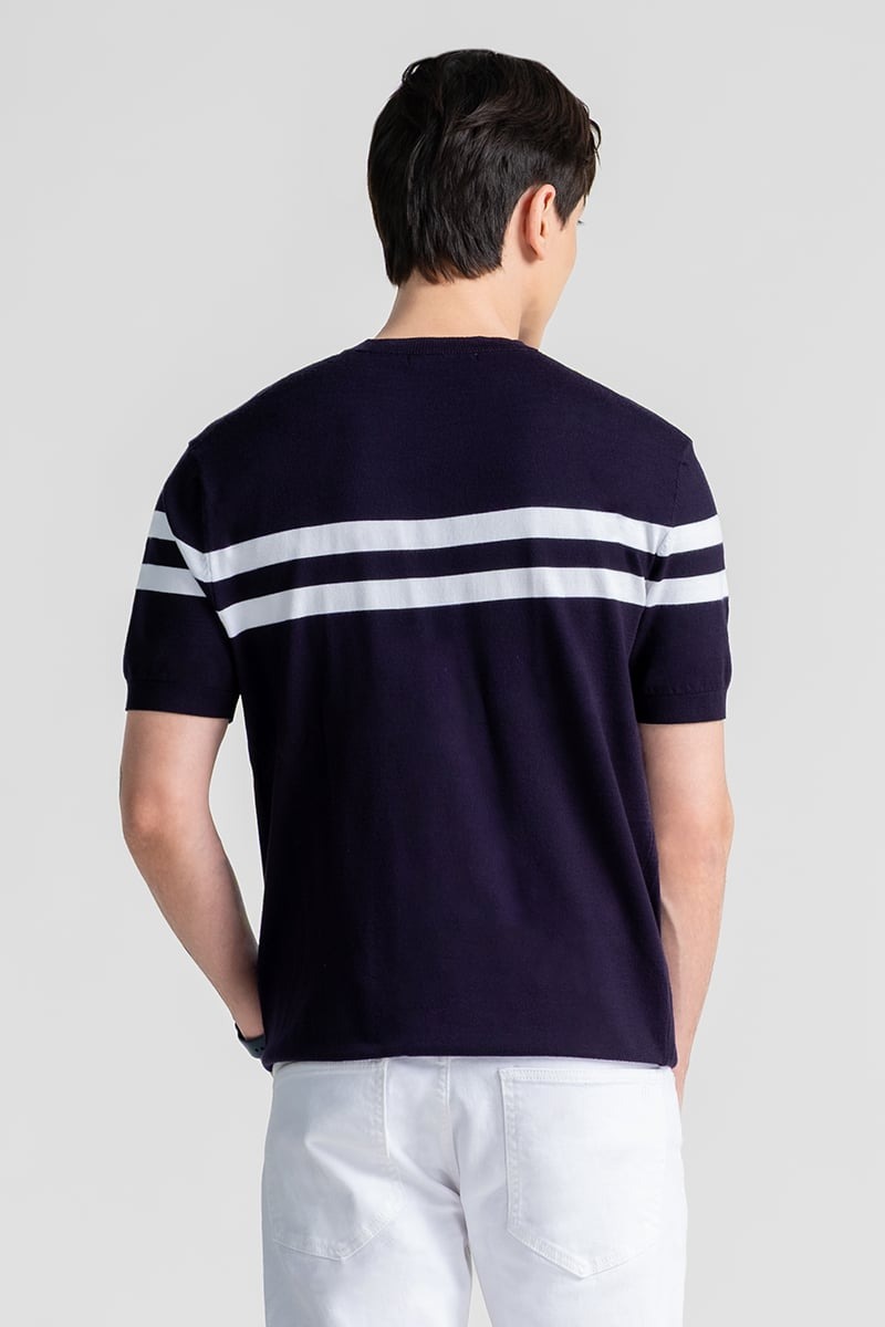 Áo Len Nam Mỏng Tay Ngắn