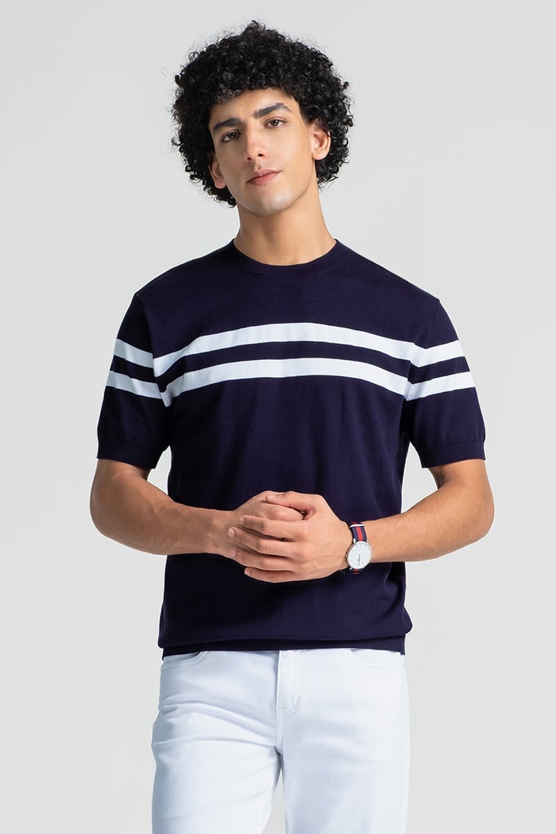 Áo Len Nam Mỏng Tay Ngắn