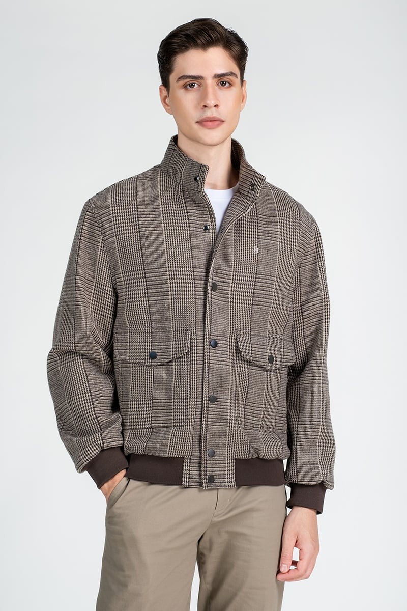 Áo Khoác Nam Phao Mỏng Năng Động