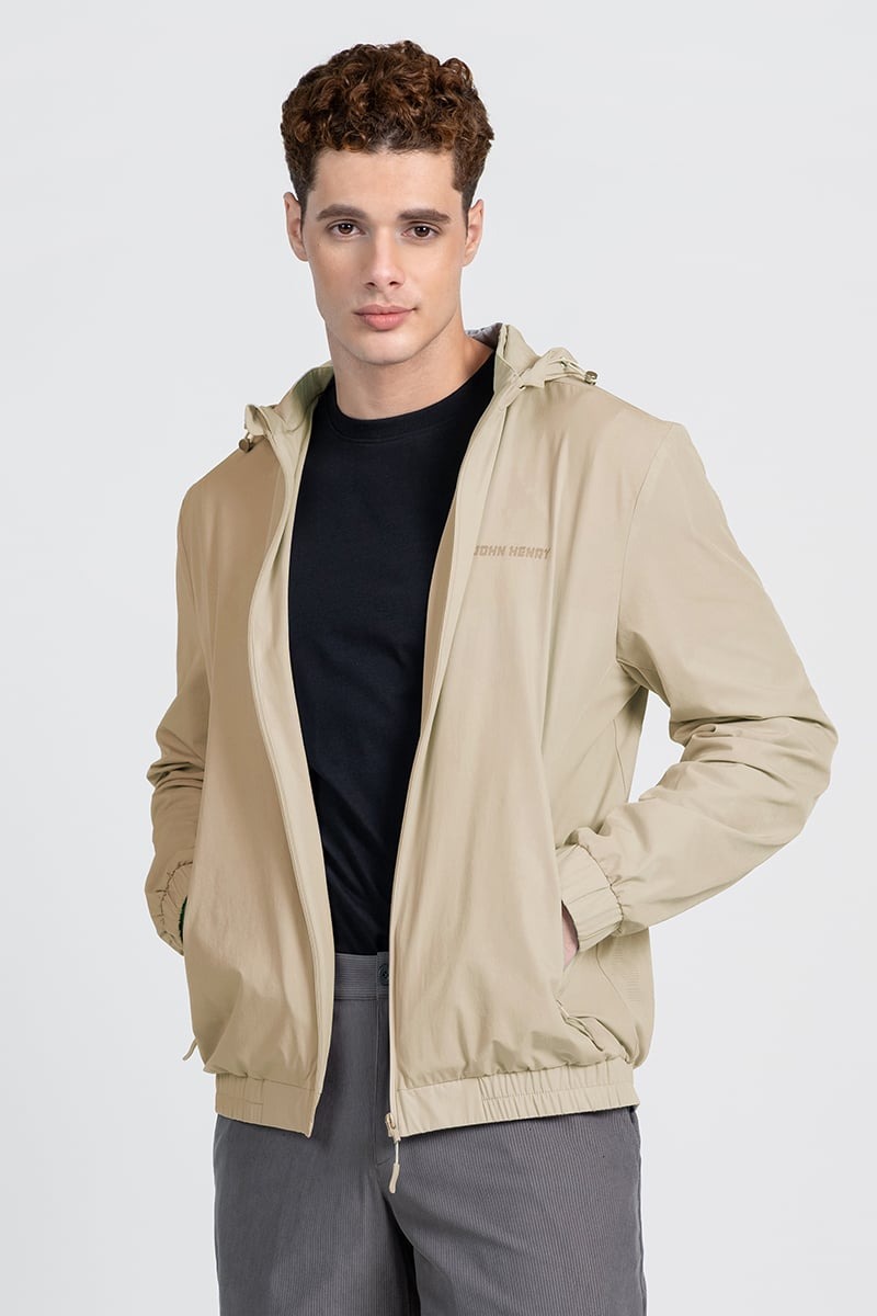 Áo Khoác Nam Phao Mỏng Năng Động