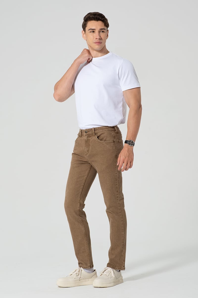 Quần Jeans Nam Slim Form Ôm