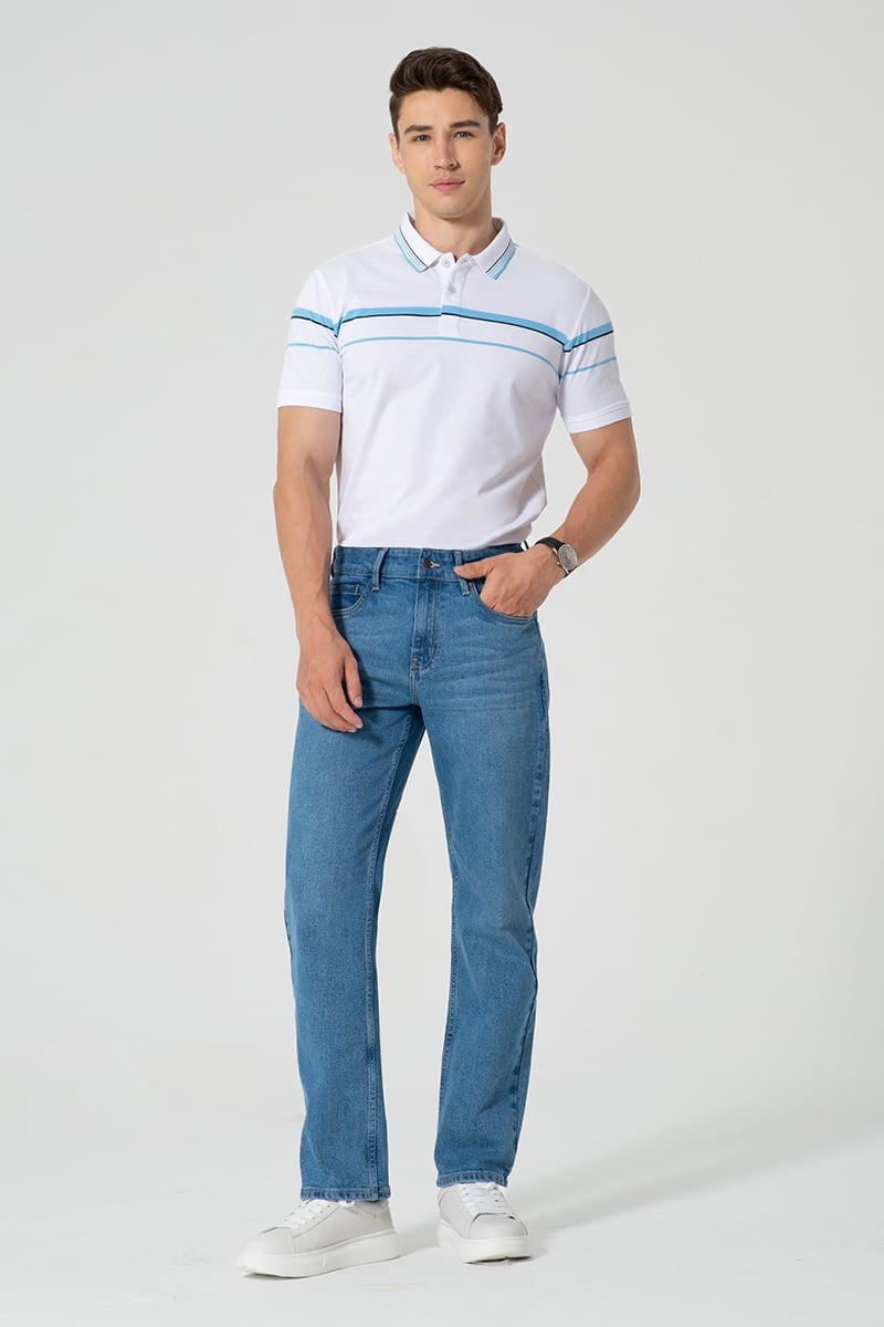 Quần Jeans Nam Classic Form Rộng