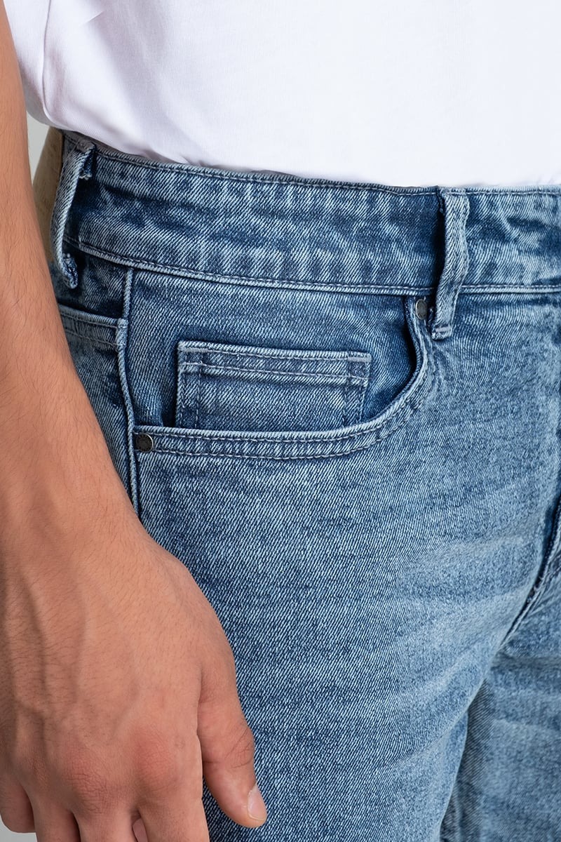 Quần Jeans Nam Slim Form Ôm