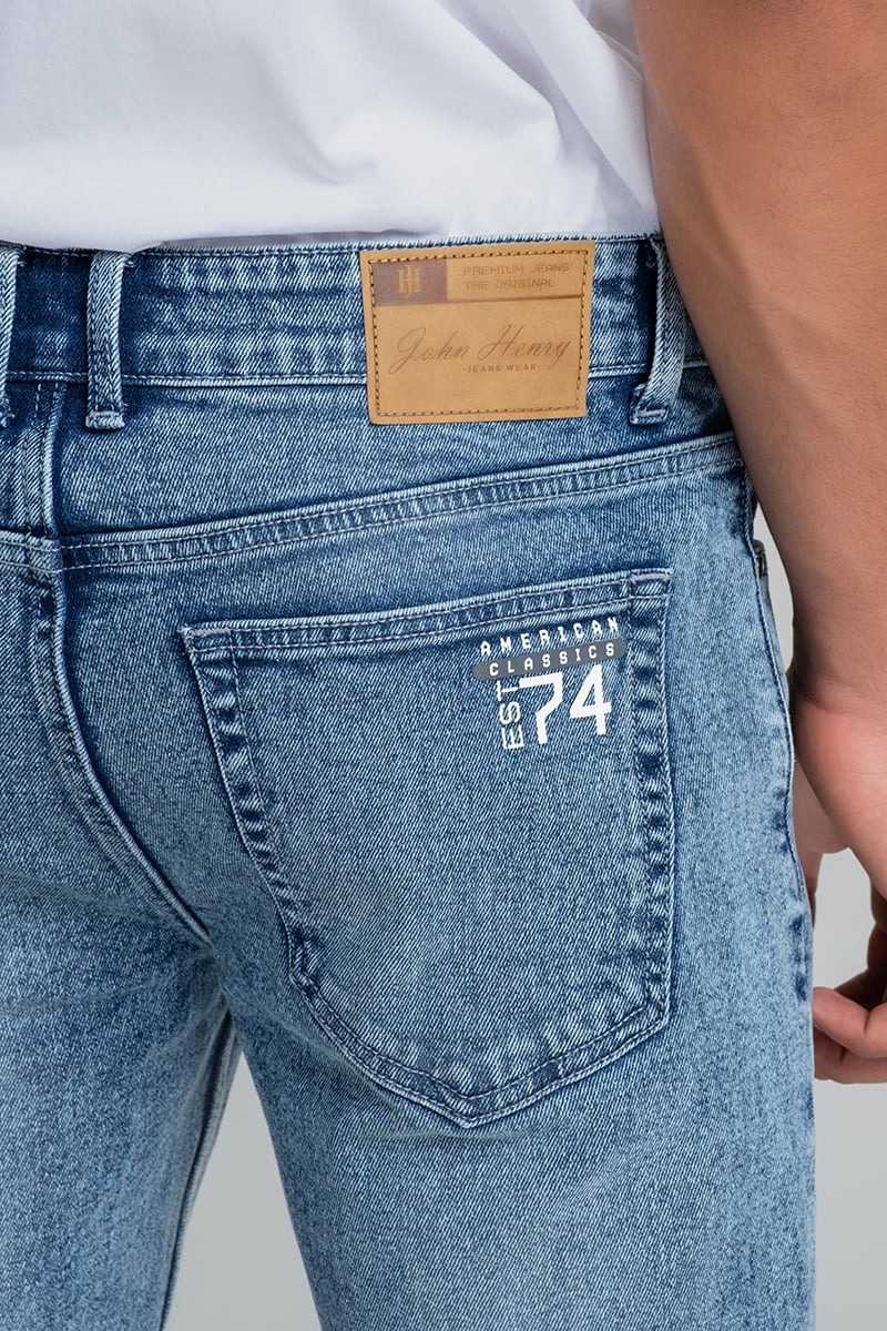 Quần Jeans Nam Slim Form Ôm