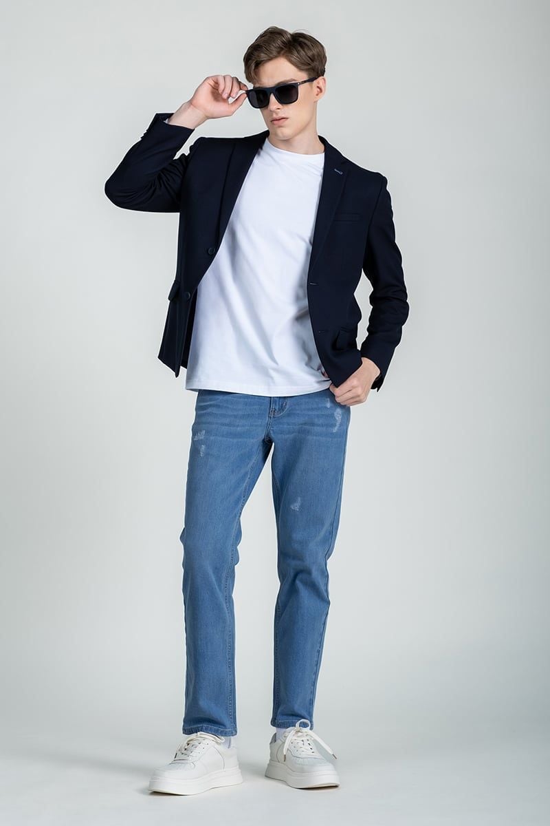 Quần Jeans Nam Regular Form Vừa