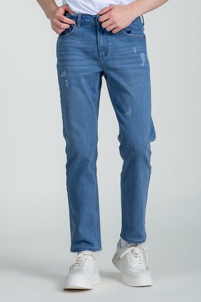 Quần Jeans Nam Regular Form Vừa