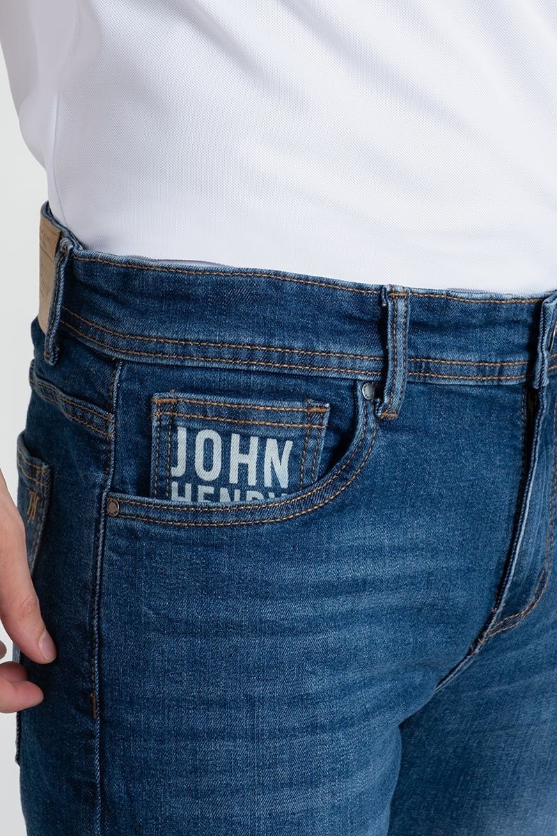 Quần Jeans Nam Slim Form Ôm