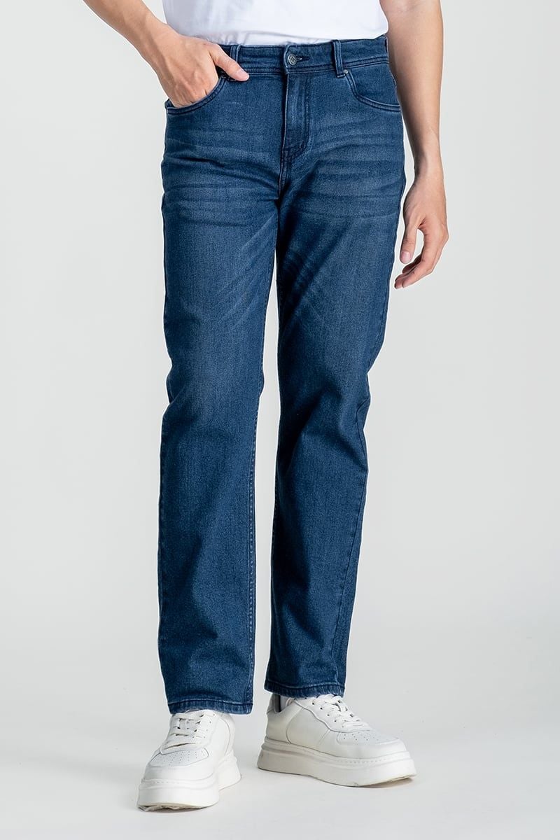 Quần Jeans Nam Regular Form Vừa