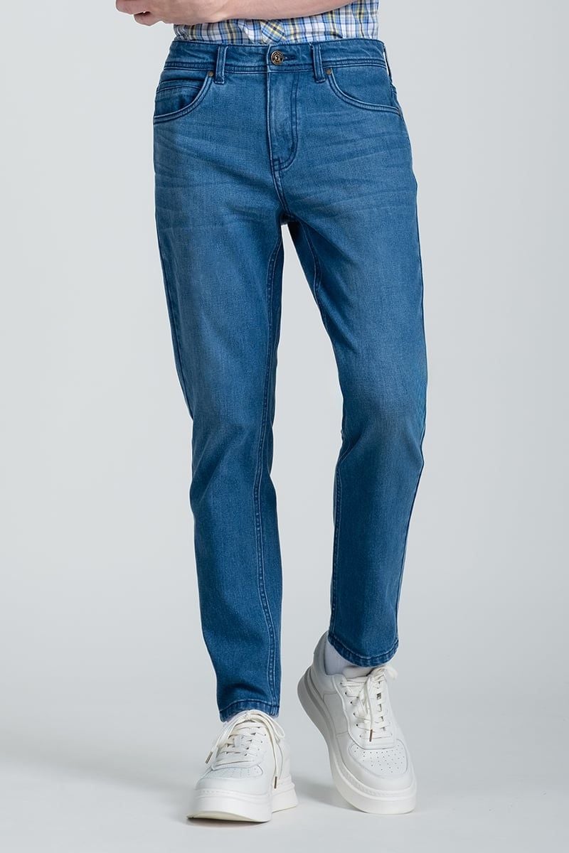 Quần Jeans Nam Slim Form Ôm