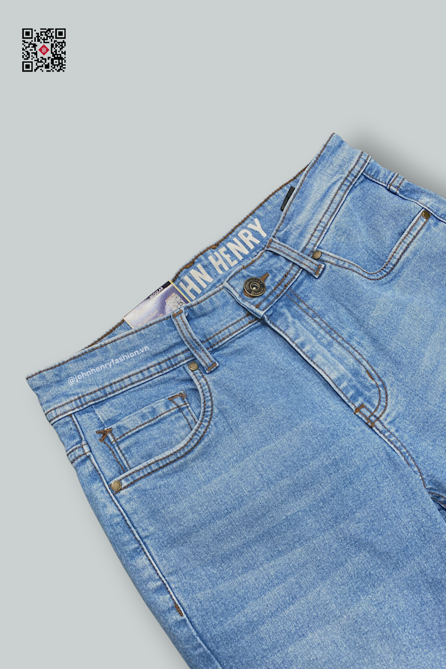 Quần Jeans Nam Regular Form Vừa