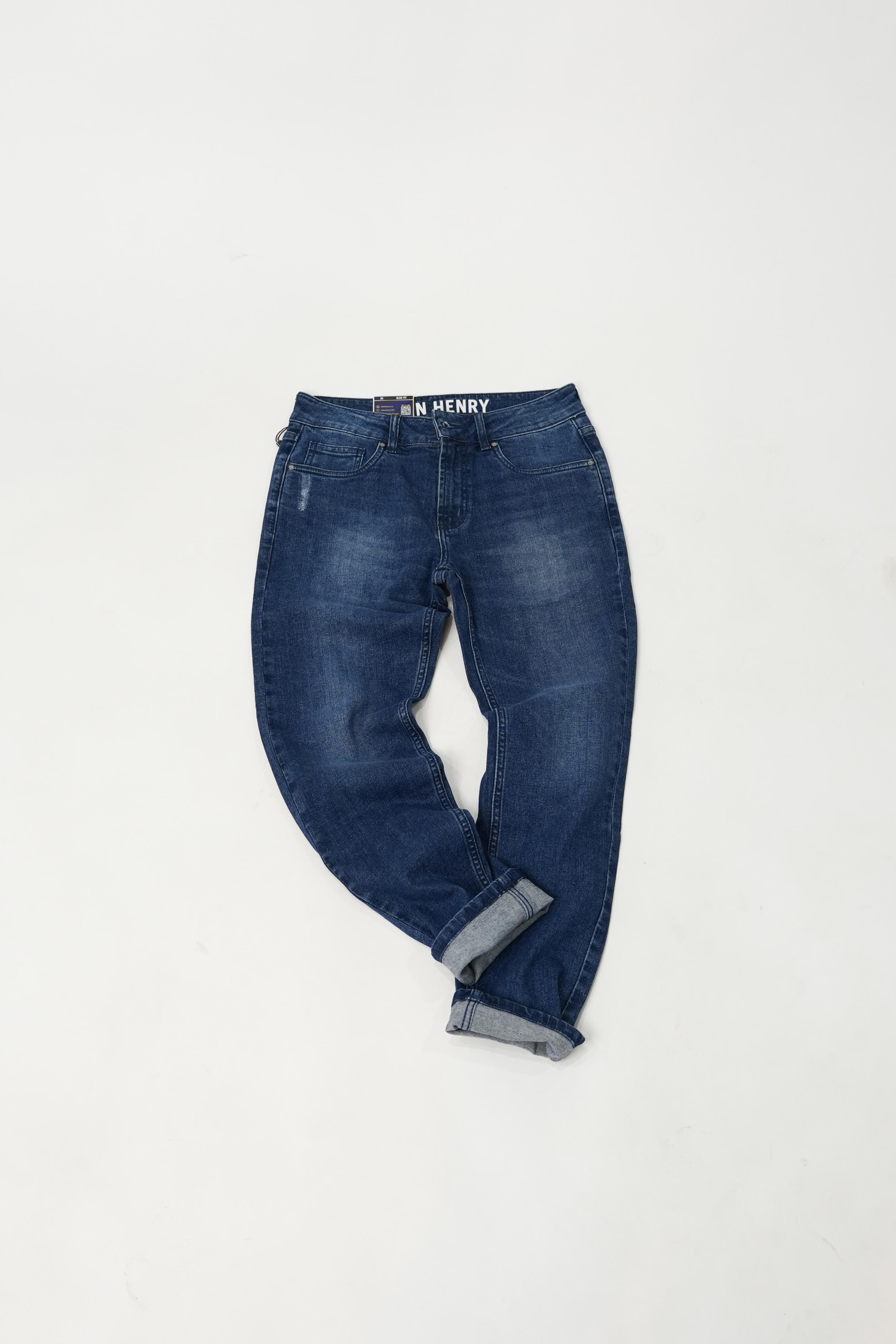 Quần Jeans Nam Slim Form Ôm