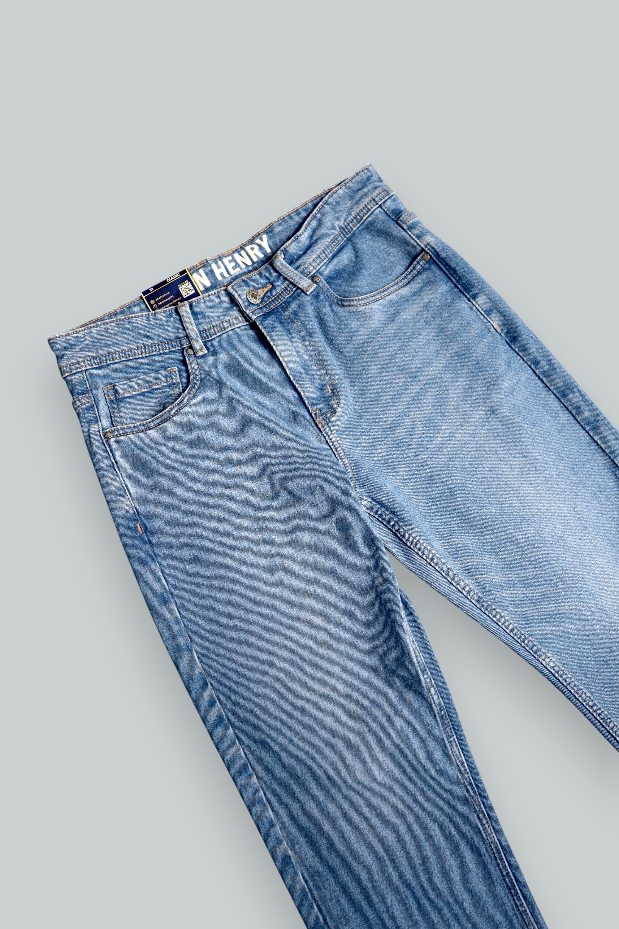 Quần Jeans Nam Classic Form Rộng