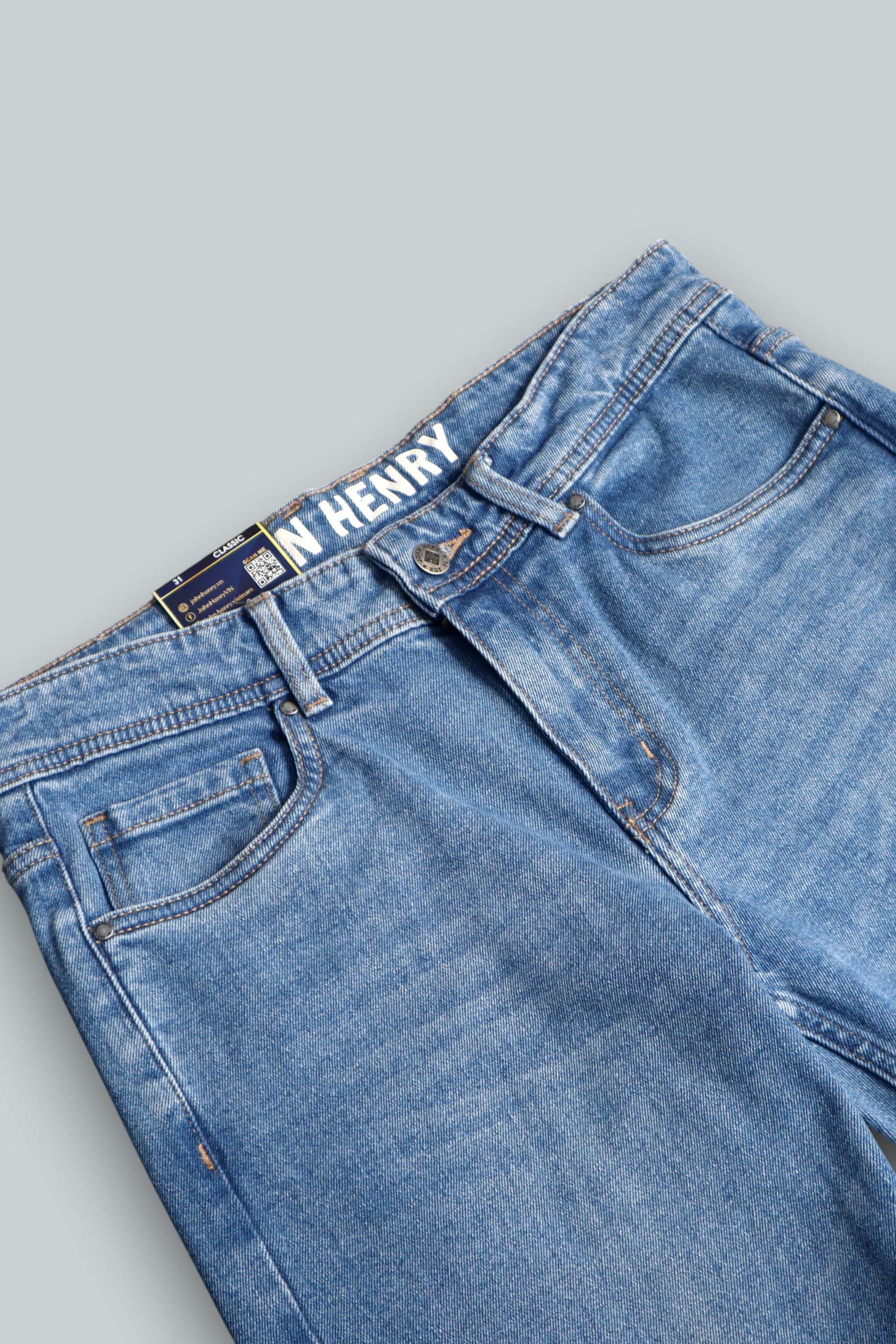 Quần Jeans Nam Classic Form Rộng