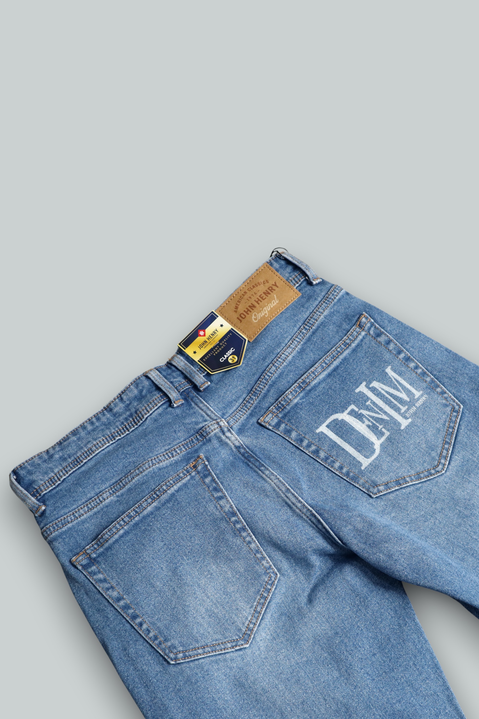 Quần Jeans Nam Classic Form Rộng