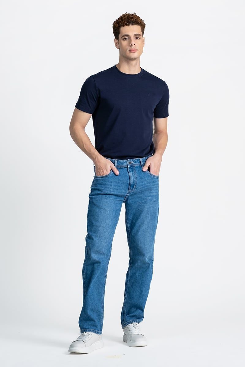 Quần Jeans Nam Classic Form Rộng