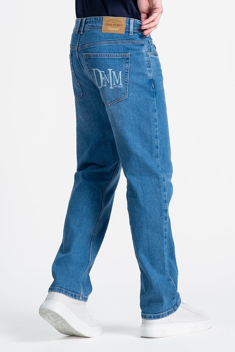 Quần Jeans Nam Classic Form Rộng