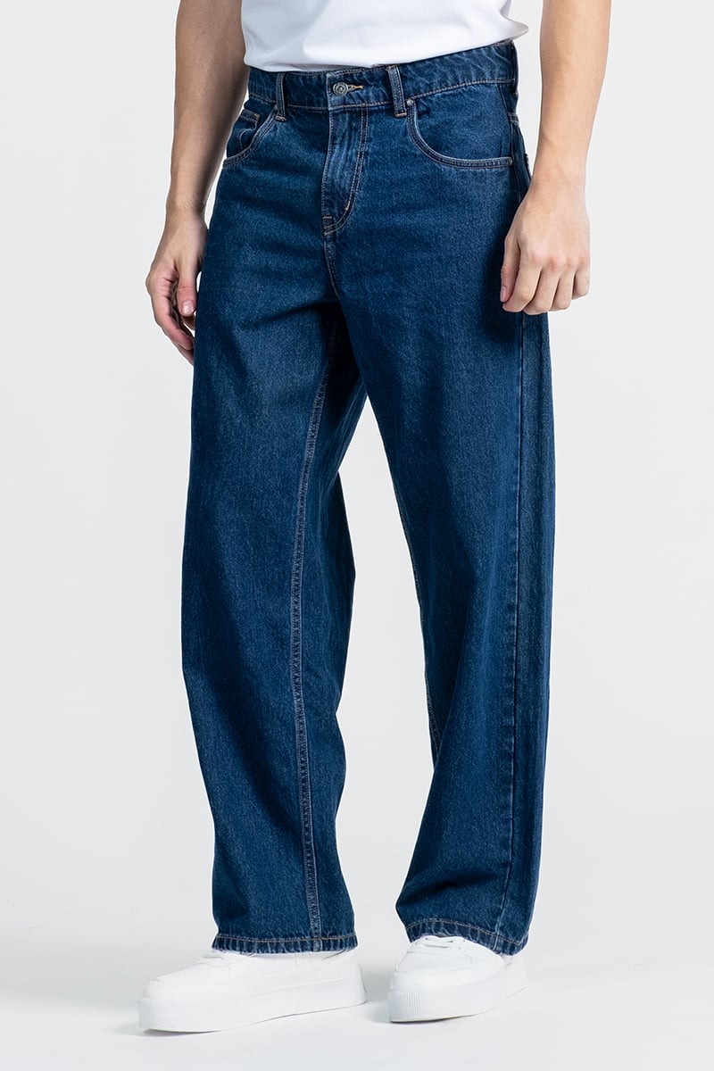 Quần Jeans Nam Trẻ Trung Form Rộng
