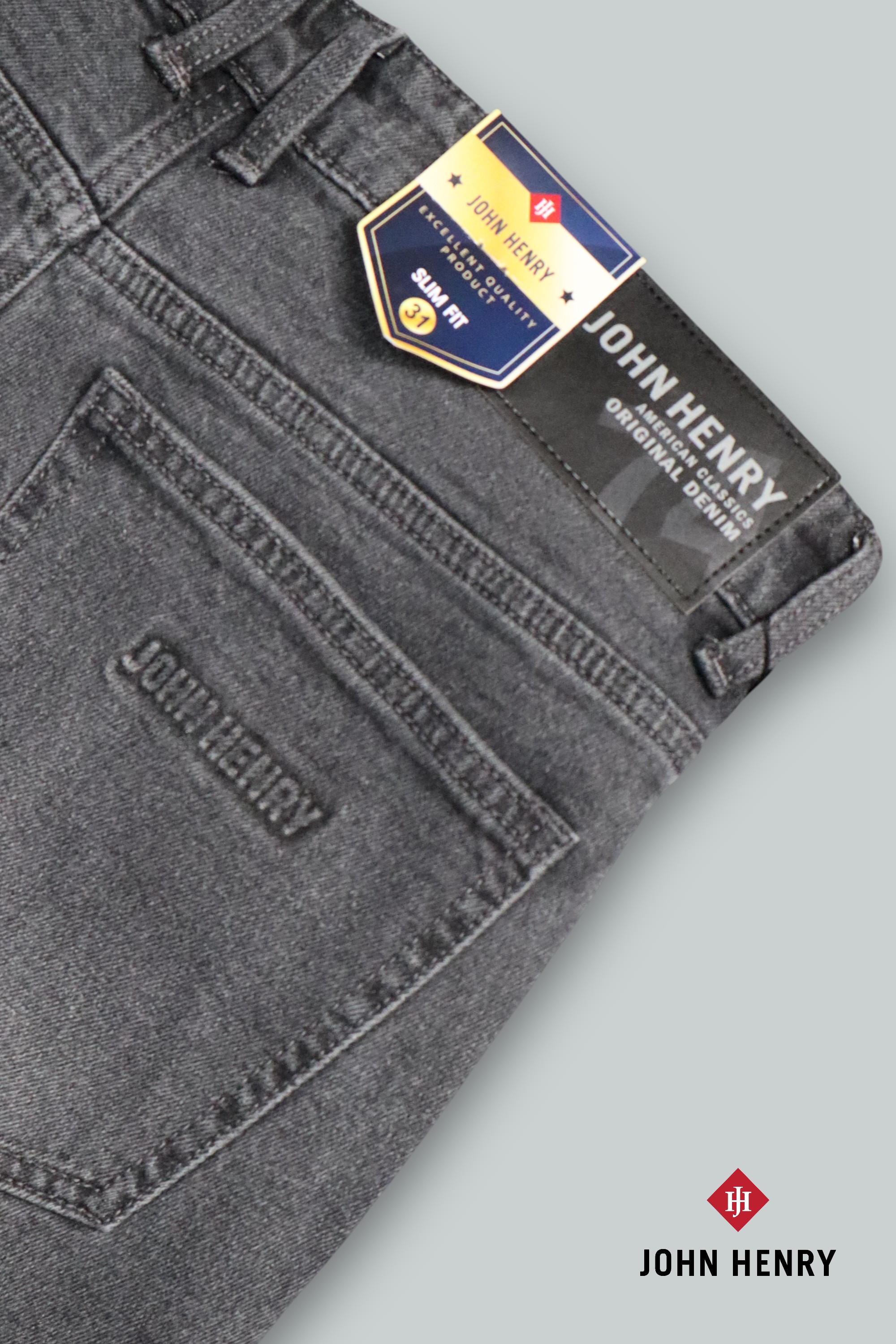 Quần Jeans Nam Slim Form Ôm