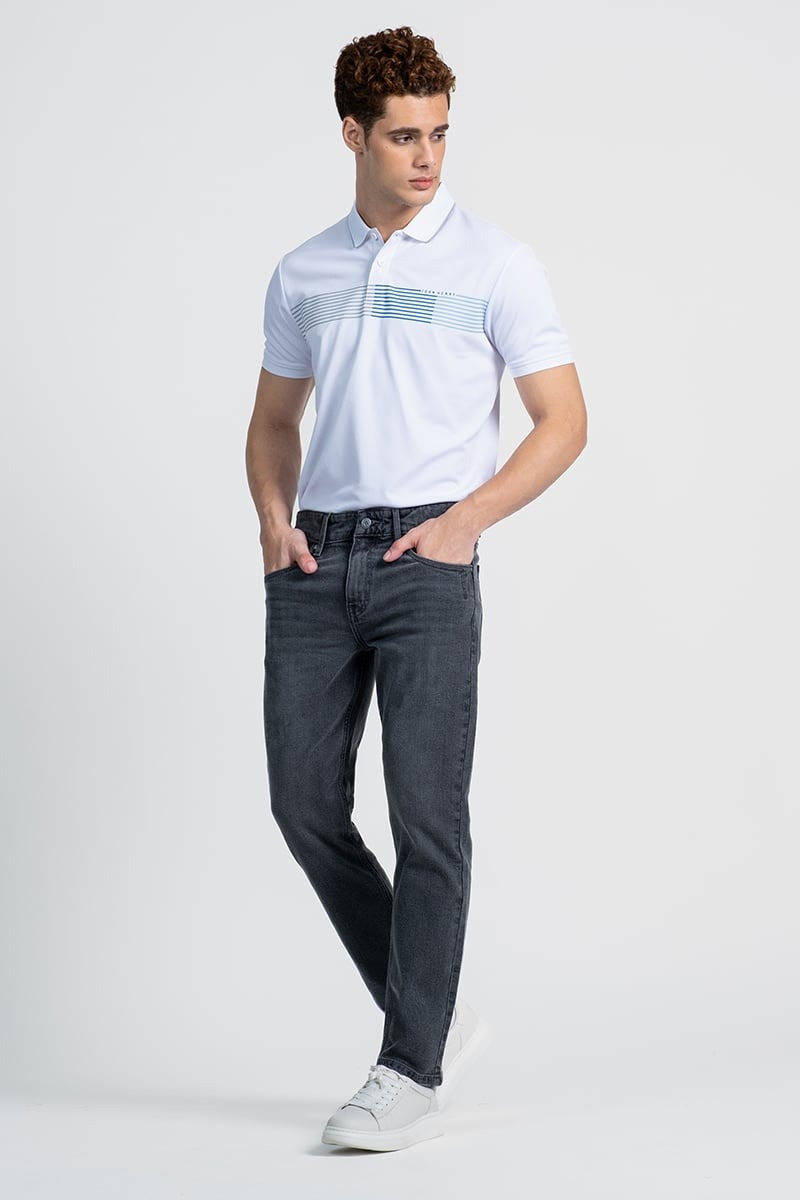 Quần Jeans Nam Slim Form Ôm