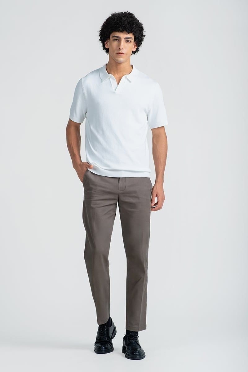 Quần Khaki Nam Basic Thanh Lịch