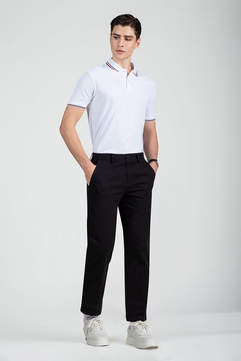 Quần Khaki Nam Basic Thanh Lịch