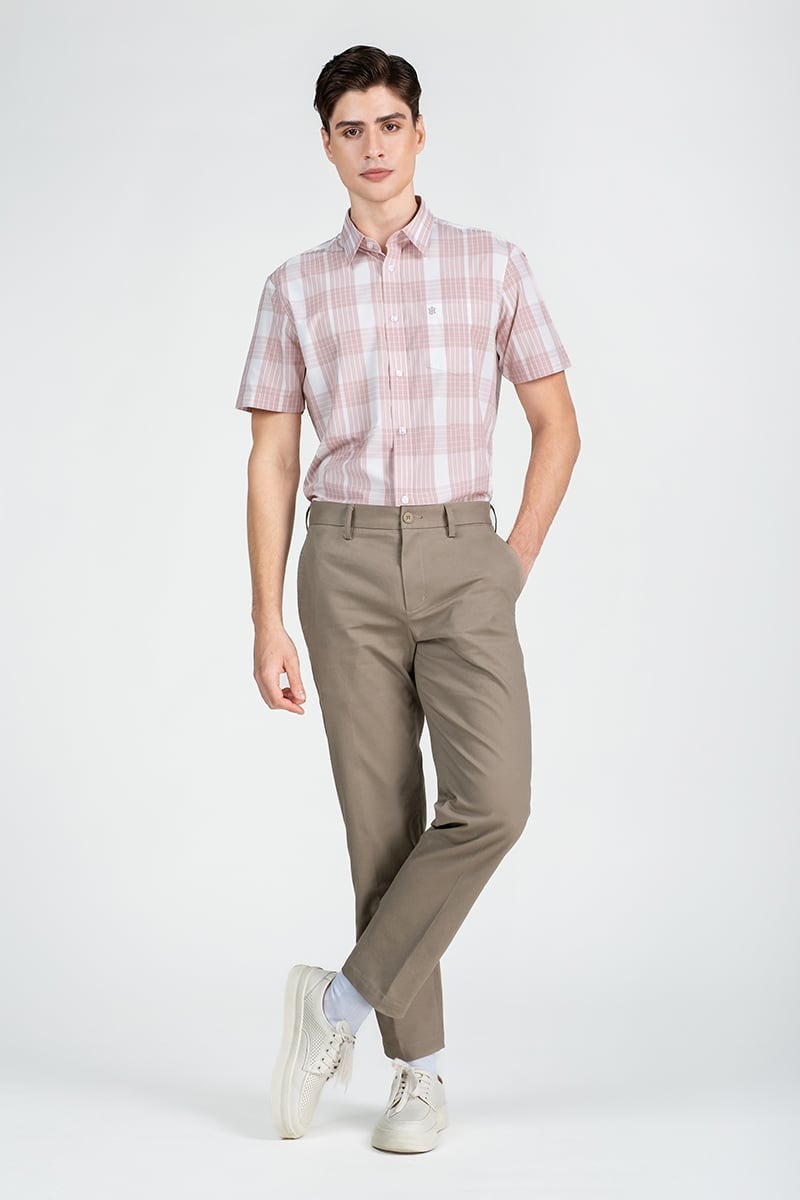 Quần Khaki Nam Basic Thanh Lịch