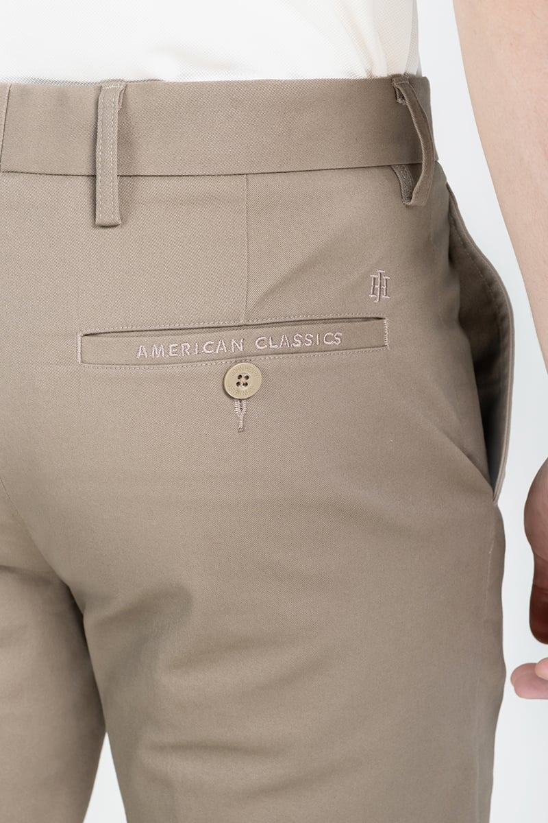 Quần Khaki Nam Basic Thanh Lịch