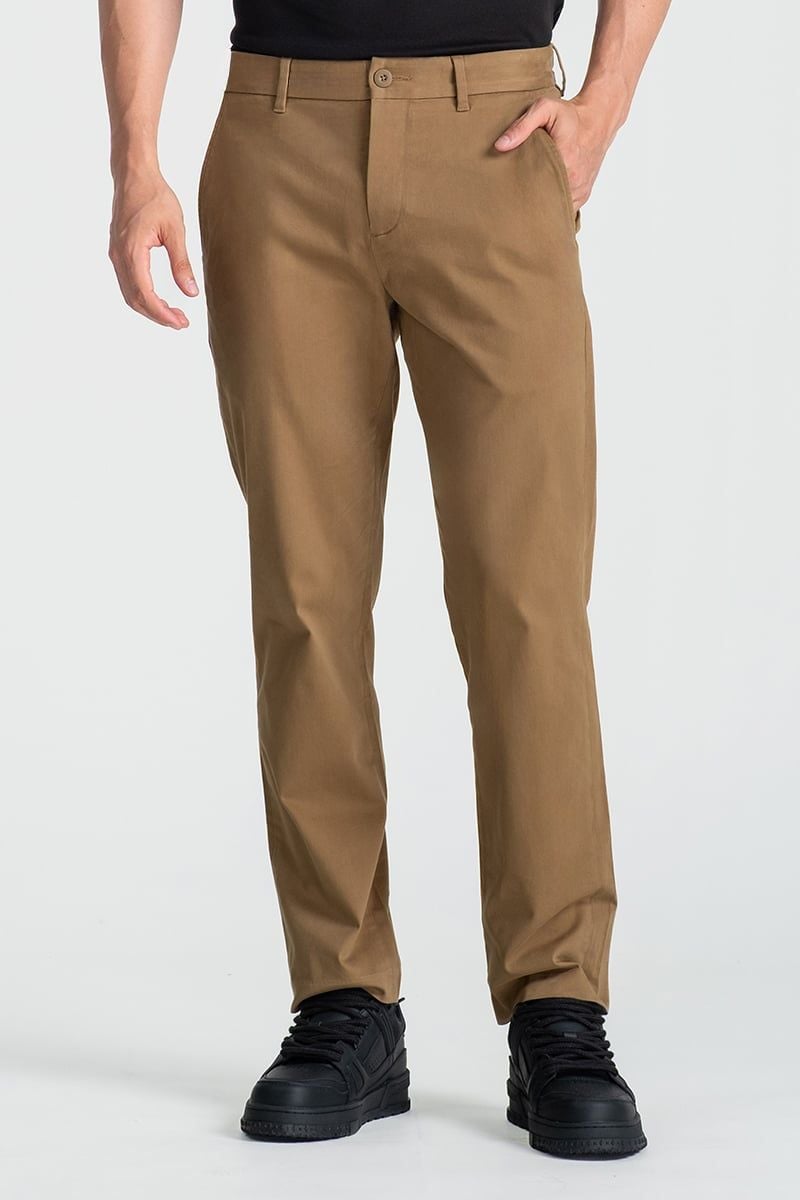 Quần Khaki Nam Basic Thanh Lịch