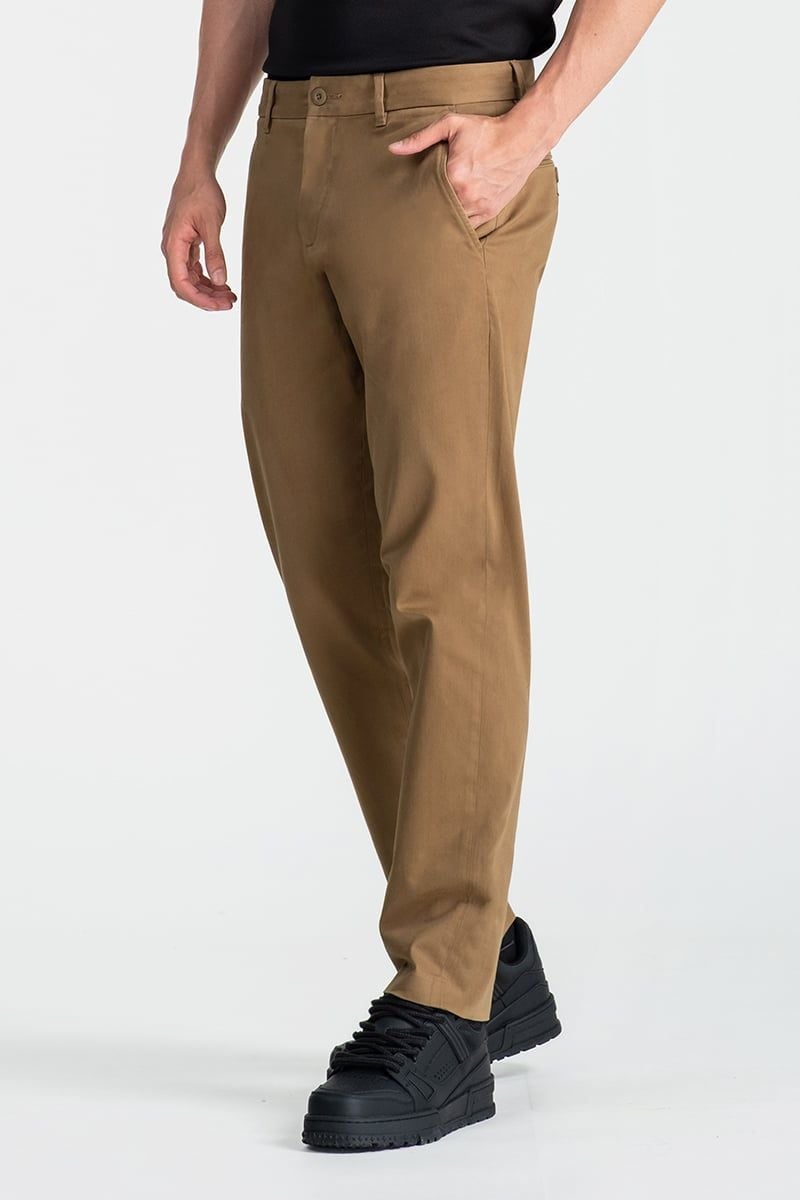 Quần Khaki Nam Basic Thanh Lịch