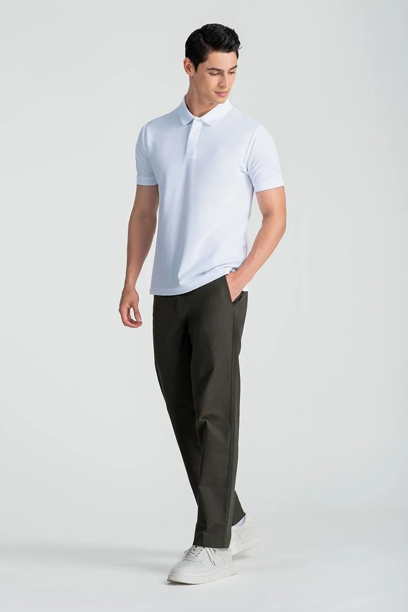 Quần Khaki Nam Basic Thanh Lịch